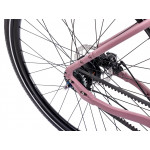 Mestský bicykel ROMET MISTRAL 2 D 2024 L Tmavoružová